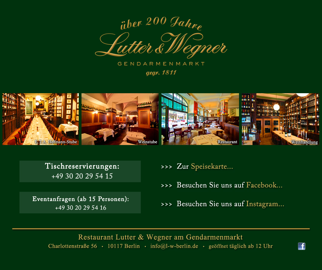 Lutter & Wegner Landing